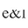 e